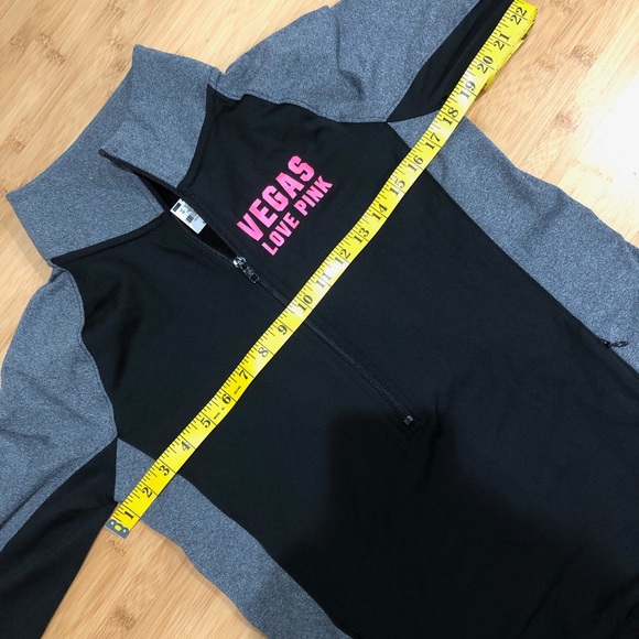 Black and gray Vegas love pink athletic pullover - Picture 5 of 5